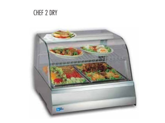 Vetrina riscaldata Chef Dry 2.